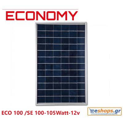 Φωτοβολταϊκό πανελ 100 watt ECO OEM 100 / 100-105Watt – 12v