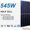 Φωτοβολταϊκή ηλιακή ενέργεια: Φωτοβολταικό Eco 545-550 watt mono half cell Eco ES -545MONO/182-144-European certified για αυτόνομα φωτοβολταικα- νετ μετερινγκ - φωτοβολταικα στεγης