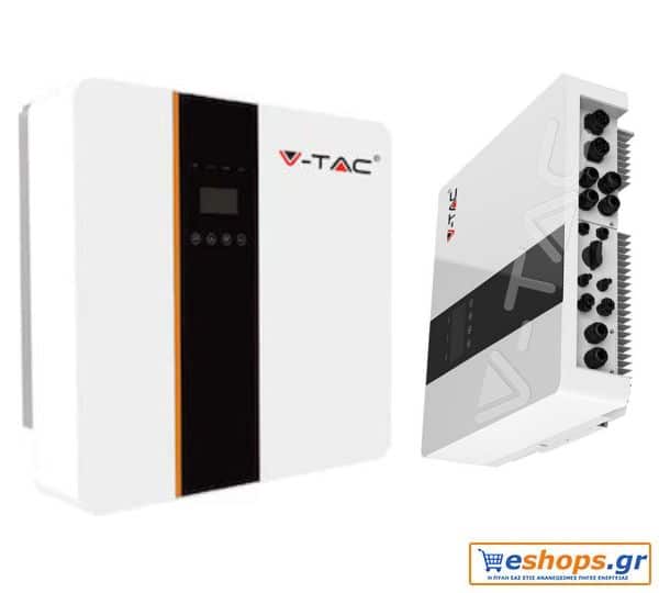 3.6kW On/Off inverter δικτύου Υβριδικός μονοφασικός V-TAC On/off Grid SKU: 11374