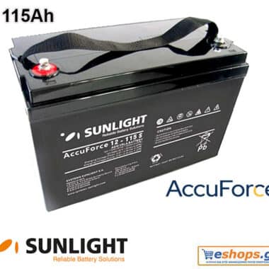 115AH-SUNLIGHT AccuForce 12V – 115Ah S Solar AGM VRLA Μπαταρία ( please correct category) 115AH-SUNLIGHT AccuForce 12V – 115Ah S Solar AGM VRLA Μπαταρία ( please correct category)