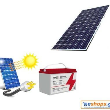 Φωτοβολταϊκά με μπαταρίες net metering